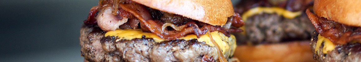 Eating American (New) Burger at Brooks Burgers restaurant in Naples, FL.